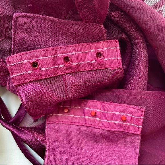 Victoria’s Secret Gold Label Floral Tulle Teddy Medium - Picture 9 of 9